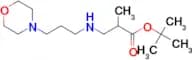 Tert-butyl 2-methyl-3-{[3-(morpholin-4-yl)propyl]amino}propanoate