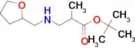 Tert-butyl 2-methyl-3-{[(oxolan-2-yl)methyl]amino}propanoate