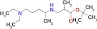 Tert-butyl 3-{[5-(diethylamino)pentan-2-yl]amino}-2-methylpropanoate