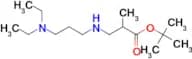Tert-butyl 3-{[3-(diethylamino)propyl]amino}-2-methylpropanoate