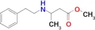 Methyl 3-[(2-phenylethyl)amino]butanoate
