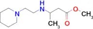 Methyl 3-{[2-(piperidin-1-yl)ethyl]amino}butanoate