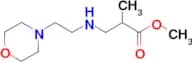 Methyl 2-methyl-3-{[2-(morpholin-4-yl)ethyl]amino}propanoate
