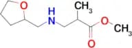 Methyl 2-methyl-3-{[(oxolan-2-yl)methyl]amino}propanoate