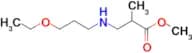 Methyl 3-[(3-ethoxypropyl)amino]-2-methylpropanoate