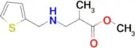 Methyl 2-methyl-3-{[(thiophen-2-yl)methyl]amino}propanoate