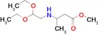Methyl 3-[(2,2-diethoxyethyl)amino]butanoate