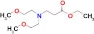 Ethyl 3-[bis(2-methoxyethyl)amino]propanoate