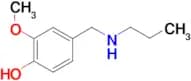 2-methoxy-4-[(propylamino)methyl]phenol