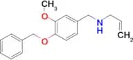 {[4-(benzyloxy)-3-methoxyphenyl]methyl}(prop-2-en-1-yl)amine