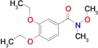 3,4-diethoxy-N-methoxy-N-methylbenzamide