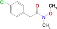 2-(4-chlorophenyl)-N-methoxy-N-methylacetamide