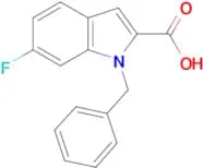 1-benzyl-6-fluoro-1H-indole-2-carboxylic acid