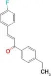(2E)-1-(4-ethylphenyl)-3-(4-fluorophenyl)prop-2-en-1-one