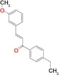(2E)-1-(4-ethylphenyl)-3-(3-methoxyphenyl)prop-2-en-1-one