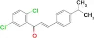 (2E)-1-(2,5-dichlorophenyl)-3-[4-(propan-2-yl)phenyl]prop-2-en-1-one
