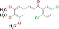 (2E)-1-(2,5-dichlorophenyl)-3-(3,4,5-trimethoxyphenyl)prop-2-en-1-one