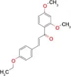 (2E)-1-(2,4-dimethoxyphenyl)-3-(4-ethoxyphenyl)prop-2-en-1-one