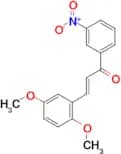 (2E)-3-(2,5-dimethoxyphenyl)-1-(3-nitrophenyl)prop-2-en-1-one