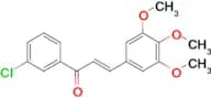 (2E)-1-(3-chlorophenyl)-3-(3,4,5-trimethoxyphenyl)prop-2-en-1-one
