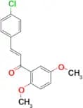 (2E)-3-(4-chlorophenyl)-1-(2,5-dimethoxyphenyl)prop-2-en-1-one