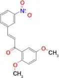 (2E)-1-(2,5-dimethoxyphenyl)-3-(3-nitrophenyl)prop-2-en-1-one
