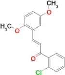 (2E)-1-(2-chlorophenyl)-3-(2,5-dimethoxyphenyl)prop-2-en-1-one
