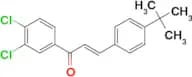 (2E)-3-(4-tert-butylphenyl)-1-(3,4-dichlorophenyl)prop-2-en-1-one