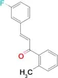 (2E)-3-(3-fluorophenyl)-1-(2-methylphenyl)prop-2-en-1-one