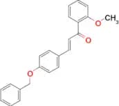 (2E)-3-[4-(benzyloxy)phenyl]-1-(2-methoxyphenyl)prop-2-en-1-one