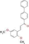 (2E)-1-{[1,1'-biphenyl]-4-yl}-3-(2,5-dimethoxyphenyl)prop-2-en-1-one