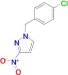 1-[(4-chlorophenyl)methyl]-3-nitro-1H-pyrazole