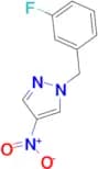 1-[(3-fluorophenyl)methyl]-4-nitro-1H-pyrazole