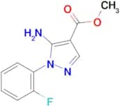Methyl 5-amino-1-(2-fluorophenyl)-1H-pyrazole-4-carboxylate