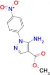 Methyl 5-amino-1-(4-nitrophenyl)-1H-pyrazole-4-carboxylate