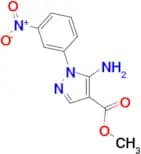 Methyl 5-amino-1-(3-nitrophenyl)-1H-pyrazole-4-carboxylate