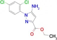 Ethyl 5-amino-1-(2,4-dichlorophenyl)-1H-pyrazole-3-carboxylate
