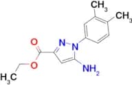 Ethyl 5-amino-1-(3,4-dimethylphenyl)-1H-pyrazole-3-carboxylate
