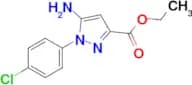 Ethyl 5-amino-1-(4-chlorophenyl)-1H-pyrazole-3-carboxylate