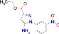 Ethyl 5-amino-1-(3-nitrophenyl)-1H-pyrazole-3-carboxylate