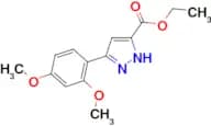 Ethyl 5-(2,4-dimethoxyphenyl)-1H-pyrazole-3-carboxylate