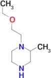 1-(2-ethoxyethyl)-2-methylpiperazine