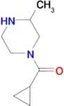 1-cyclopropanecarbonyl-3-methylpiperazine