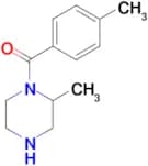 2-methyl-1-(4-methylbenzoyl)piperazine