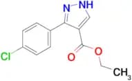 Ethyl 5-(4-chlorophenyl)-1H-pyrazole-4-carboxylate