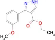 Ethyl 5-(3-methoxyphenyl)-1H-pyrazole-4-carboxylate