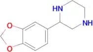 2-(2H-1,3-benzodioxol-5-yl)piperazine