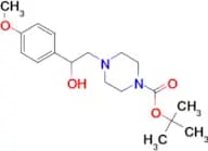 Tert-butyl 4-[2-hydroxy-2-(4-methoxyphenyl)ethyl]piperazine-1-carboxylate