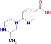 6-(3-methylpiperazin-1-yl)pyridine-3-carboxylic acid