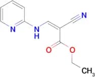 Ethyl (2Z)-2-cyano-3-[(pyridin-2-yl)amino]prop-2-enoate
